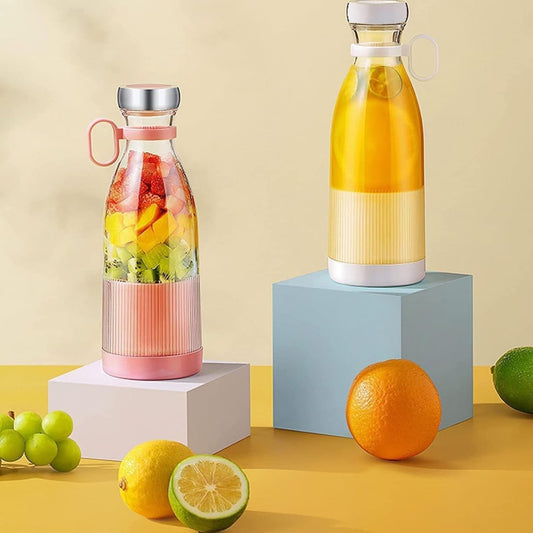 Electric Portable Mini Fruit Juicer Bottle